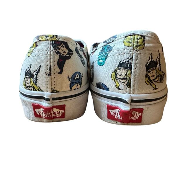 Vans x Marvel Superhero Print Sneakers Men’s Size 7.5 – Limited Edition - Picture 8 of 13